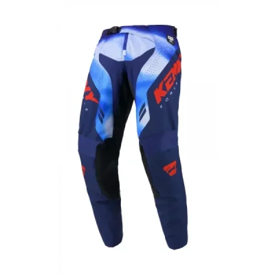 Kenny Racing Spodnie Cross/Enduro Model Force Fog Blue Niebieski/Czerwony 34