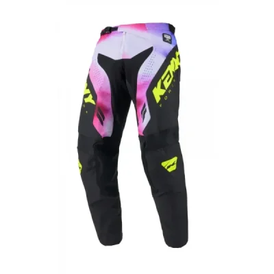 Kenny Racing Spodnie Cross/Enduro Model Force Fog Neon Yellow Czarny/Żółty/Różowy 40