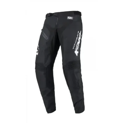 Kenny Racing Spodnie Cross/Enduro Model Titanium Black Czarny/Biały 38