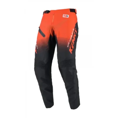 Kenny Racing Spodnie Cross/Enduro Model Titanium Orange Czarny/Pomarańczowy 34