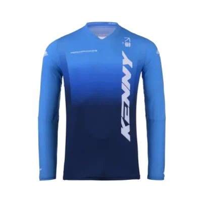 Kenny Racing Koszulka Cross/Enduro Model Performance Gradient Blue Niebieski/Biały Xl Kenny Racing Koszulka Cross/Enduro Model Performance Gradient Blue Niebieski/Biały Xl