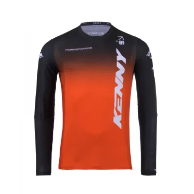 Kenny Racing Koszulka Cross/Enduro Model Performance Gradient Orange Pomarańczowy/Czarny/Biały L Kenny Racing Koszulka Cross/Enduro Model Performance Gradient Orange Pomarańczowy/Czarny/Biały L