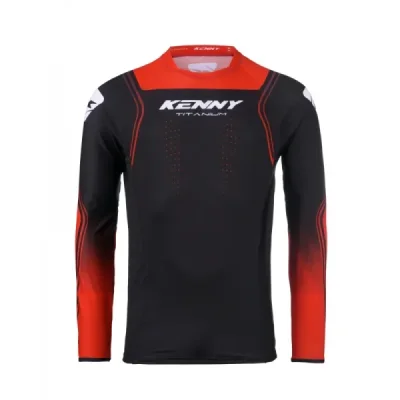 Kenny Racing Koszulka Cross/Enduro Model Titanium Red Czarny/Czerwony Xxl Kenny Racing Koszulka Cross/Enduro Model Titanium Red Czarny/Czerwony Xxl