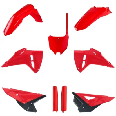 Zestaw plastików Body Kit Polisport Honda CRF 250R 25 CRF 250RX 25 CRF 450R 25 CRF 450RX 25 czerwony OEM - 91598