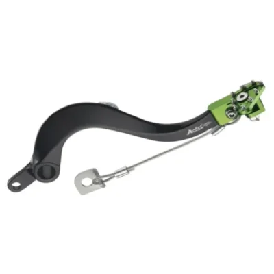 Dźwignia hamulca nożnego Accel Kawasaki KX-F 250 czarno-zielona (RBP05GR) Dźwignia hamulca nożnego Accel Kawasaki KX-F 250 czarno-zielona (RBP05GR)
