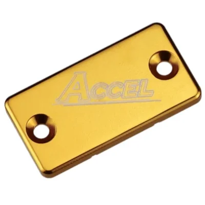 Pokrywa pompy hamulcowej przód Accel Yamaha Suzuki Kawasaki złota (FBC02G) Pokrywa pompy hamulcowej przód Accel Yamaha Suzuki Kawasaki złota (FBC02G)
