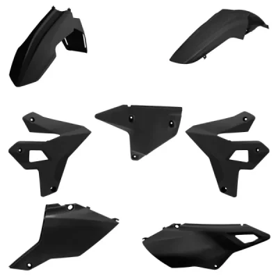 Zestaw plastików Body Kit Polisport Suzuki DR-Z 400E 00-24 DR-Z 400S 00-08 DR-Z 400SM 04-08 Restyling czarny - 91589