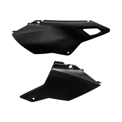 Komplet plastikowych osłon bocznych Polisport Restyling czarny - 8610700002