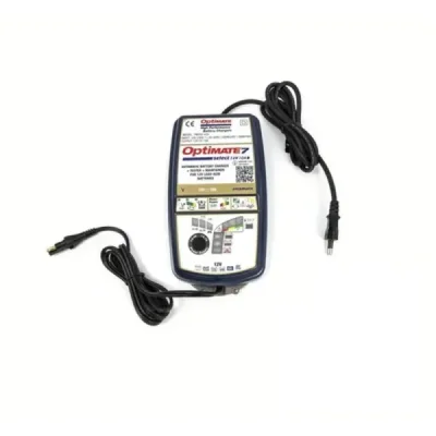 Ładowarka akumulatorów Optimate 7 Select 12V 10A 3-240Ah AGM/GEL/STD/EFB/Deep Cycle SAE - Optimate Ładowarka akumulatorów Optimate 7 Select 12V 10A 3-240Ah AGM/GEL/STD/EFB/Deep Cycle SAE - Optimate