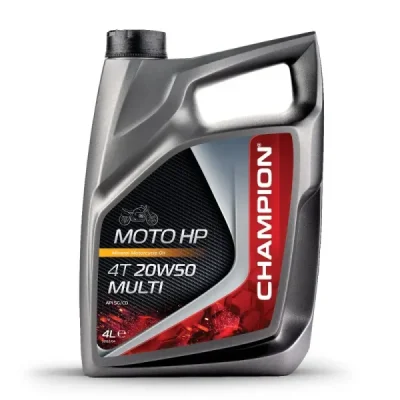 Olej silnikowy Moto HP 4T MA2 20W50 mineralny 4L - Champion