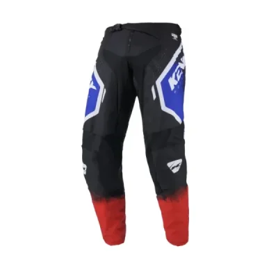 Kenny Racing Spodnie Cross/Enduro Model Force Spring Summer Czarny/Niebieski/Czerwony 32