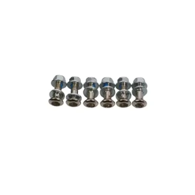 Accel Komplet Śrub Zębatki Tylnej Z Nakrętkami (6 Szt.) M8 X 1,25 X 27Mm Accel Komplet Śrub Zębatki Tylnej Z Nakrętkami (6 Szt.) M8 X 1,25 X 27Mm