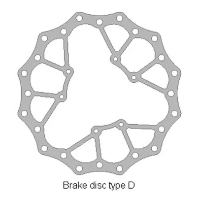 Tarcza hamulcowa Delta Braking DBD059D przód (ONL_DBD059D)