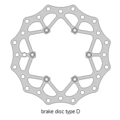 Tarcza hamulcowa Delta Braking DBD057D przód (ONL_DBD057D)