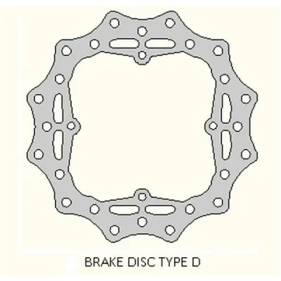 Tarcza hamulcowa Delta Braking DBD053D tył (ONL_DBD053D)