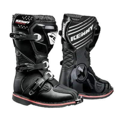 Kenny Racing Buty Cross/Enduro Model Track Kid/Junior Black Czarny/Biały 34