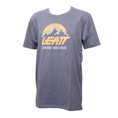 Leatt Koszulka T-Shirt Adv (Adventure) Szary (Popielaty) Xl (Limitowana)