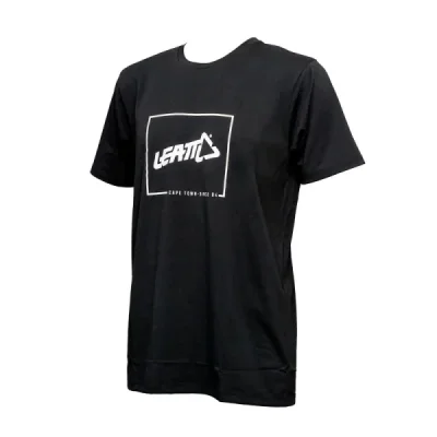 Leatt Koszulka T-Shirt Black/White Czarny/Biały M (Limitowana) Leatt Koszulka T-Shirt Black/White Czarny/Biały M (Limitowana)