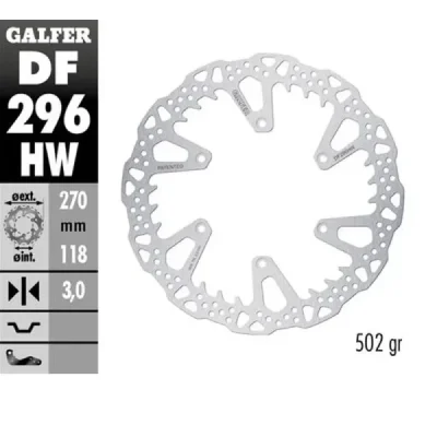 Tarcza hamulcowa przód Yamaha YZ/WR Shark Enduro MX Galfer Tarcza hamulcowa przód Yamaha YZ/WR Shark Enduro MX Galfer