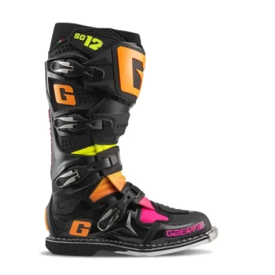 Gaerne Buty Cross/Enduro Model Sg-12 Limited Edition Black/Orange/Pink Czarny/Pomarańczowy/Różowy 45