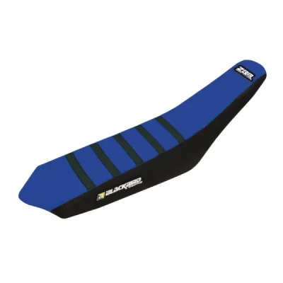 Blackbird Pokrowiec / Poszycie Na Siedzenie Sherco Se/Sef '17-'23 (Se/Sfe All Models '17-'24) Zebra Czarny Niebieski