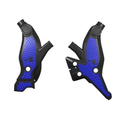 Osłony ramy T7 Revolution czarny - niebieski komplet Yamaha Tenere 700 '19-'24 - RACETECH