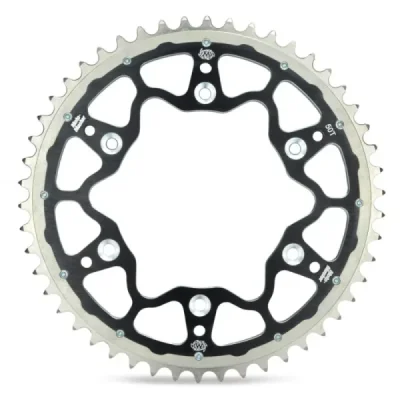 Moto-Master Zębatka Tylna Dual Ring (Stalowo-Aluminiowa) 899 51 (89951) Czarny Ktm/Husqvarna/Husaberg (Jta897.51) (Łańc. 520)