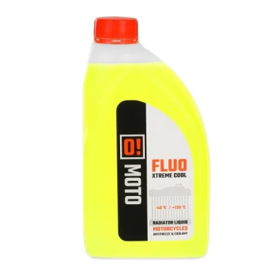 Płyn do chłodnic O! Fluo Xtreme Cool +135 gotowy do użycia 1L - O-Moto