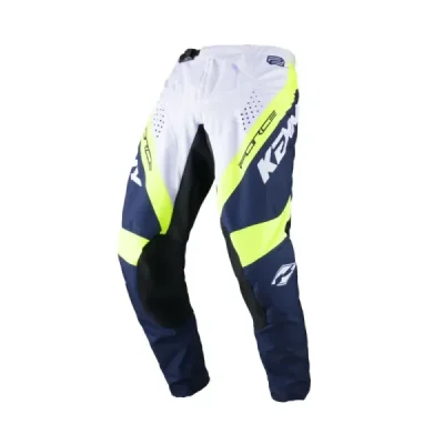 Kenny Racing Spodnie Cross/Enduro Model Force Navy/Neon Yellow Niebieski/Biały/Żółty Fluo 32