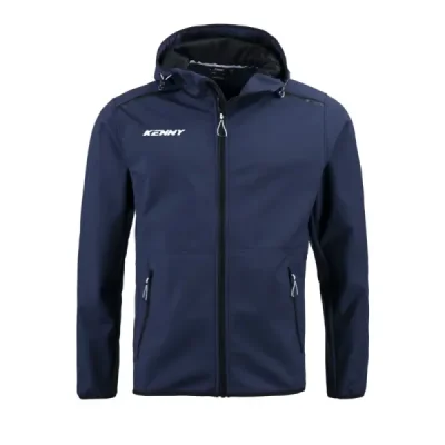Kenny Racing Kurtka Przeciwdeszczowa Softshell Model Core Navy Niebieski M