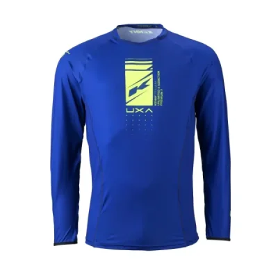 Kenny Racing Koszulka Cross/Enduro Model Titanium Solid Navy Niebieski/Żółty Fluo Xl Kenny Racing Koszulka Cross/Enduro Model Titanium Solid Navy Niebieski/Żółty Fluo Xl
