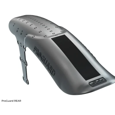 Błotnik rowerowy tylny Proguard Rear czarny montowany na opaskach zaciskowych - Racer Product