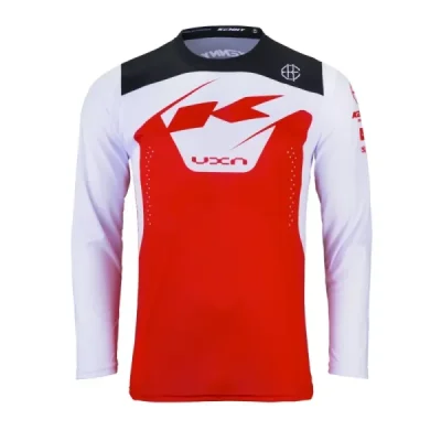 Kenny Racing Koszulka Rowerowa Mtb Model Elite Red Czerwony/Biały/Czarny Xl Kenny Racing Koszulka Rowerowa Mtb Model Elite Red Czerwony/Biały/Czarny Xl
