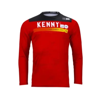 Kenny Racing Koszulka Rowerowa Mtb Model Elite Camo Red Czerwony/Czarny/Biały L Kenny Racing Koszulka Rowerowa Mtb Model Elite Camo Red Czerwony/Czarny/Biały L