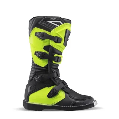 Gaerne Buty Cross/Enduro Junior/Kid/Dziecięce Model Sg-J Black/Fluo Yellow Czarny/Żółty Fluo 36
