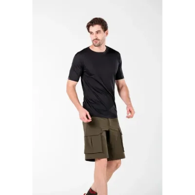 Woolona Notus Koszulka Termoaktywna Męska (T-Shirt) (100% Wełny Merino) Czarny M Woolona Notus Koszulka Termoaktywna Męska (T-Shirt) (100% Wełny Merino) Czarny M