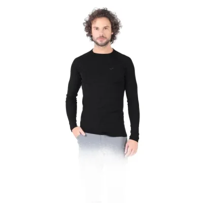 Woolona Remus Koszulka Termoaktywna Męska Z Długim Rękawem (100% Wełny Merino) Czarny Xl Woolona Remus Koszulka Termoaktywna Męska Z Długim Rękawem (100% Wełny Merino) Czarny Xl