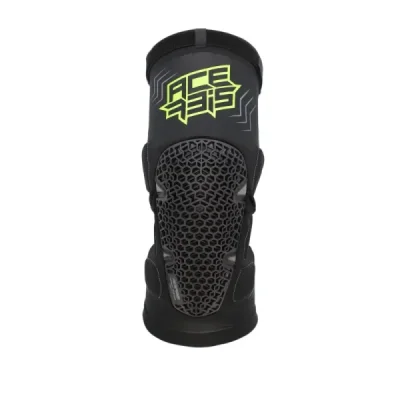 Acerbis Nakolanniki Ochraniacze Kolan Mtb Skay Czarny / Żółty Neon L/Xl