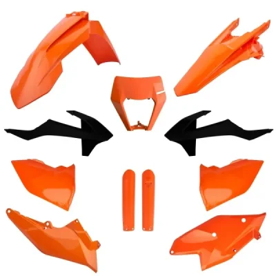 Zestaw plastików Body Kit Polisport pomarańczowy OEM - 91469 Zestaw plastików Body Kit Polisport pomarańczowy OEM - 91469