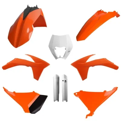 Zestaw plastików Body Kit Polisport pomarańczowy OEM - 91462 Zestaw plastików Body Kit Polisport pomarańczowy OEM - 91462
