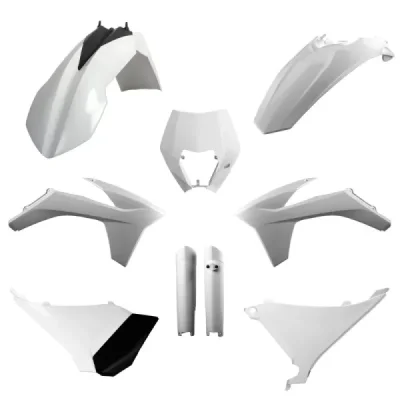 Zestaw plastików Body Kit Polisport biały - 91461