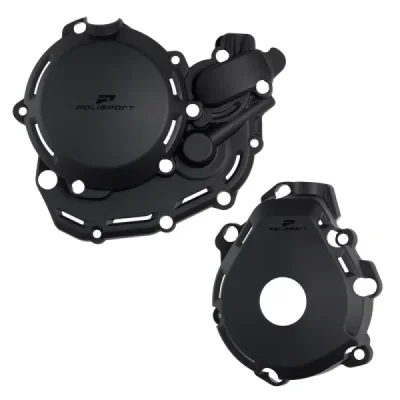 Zestaw osłon sprzęgła i zapłonu i pompy wody Polisport KTM EXC-F 450 500 24 XCF-W 450 24 czarny - 91377 Zestaw osłon sprzęgła i zapłonu i pompy wody Polisport KTM EXC-F 450 500 24 XCF-W 450 24 czarny - 91377