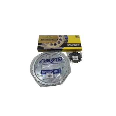 Zestaw napędowy YZF 1000 R1 16/43/114 złoty 98-03 do 1400cc XW Ring - SUNSTAR Zestaw napędowy YZF 1000 R1 16/43/114 złoty 98-03 do 1400cc XW Ring - SUNSTAR
