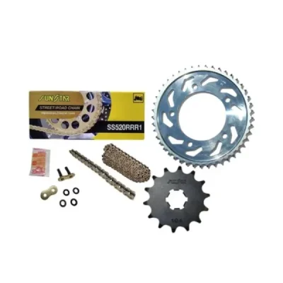 Zestaw napędowy Z 800 ABS/E/E ABS 03-16 złoty 15/45/114 do 1000cc XW Ring - SUNSTAR