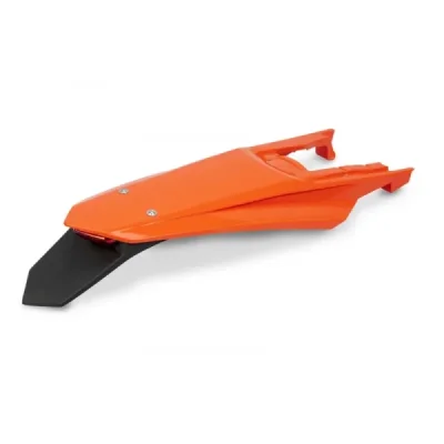 UFO BŁOTNIK TYŁ KTM EXC 150 / 250 / 300 TBI '24, EXC-F 250 / 350 / 450 / 500 '24, POMARAŃCZOWY (Z LAMPKĄ LED) UFO BŁOTNIK TYŁ KTM EXC 150 / 250 / 300 TBI '24, EXC-F 250 / 350 / 450 / 500 '24, POMARAŃCZOWY (Z LAMPKĄ LED)