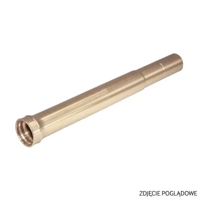 Goleń amortyzatora GSR 750 '11- aluminium jasny złoty 500 mm - RURY AMORTYZATORA
