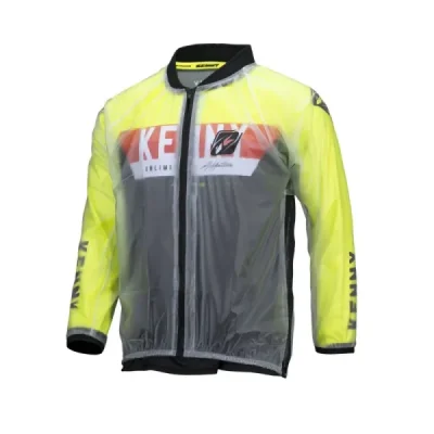 Kenny Racing Kurtka Przeciwdeszczowa Transparentny/Czarny S Kenny Racing Kurtka Przeciwdeszczowa Transparentny/Czarny S