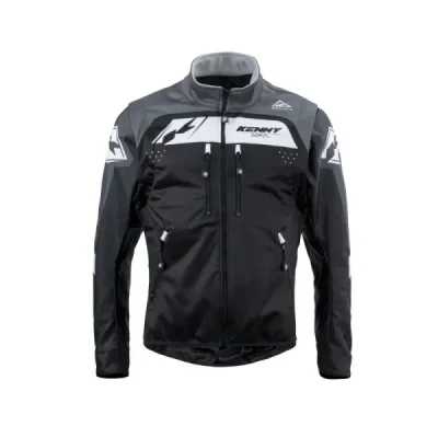 Kenny Racing Kurtka Adventure/Enduro Model Softshell Grey Czarny/Szary/Biały L Kenny Racing Kurtka Adventure/Enduro Model Softshell Grey Czarny/Szary/Biały L