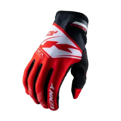 Kenny Racing Rękawice Cross/Enduro Model Brave Red Czerwony/Biały L Kenny Racing Rękawice Cross/Enduro Model Brave Red Czerwony/Biały L