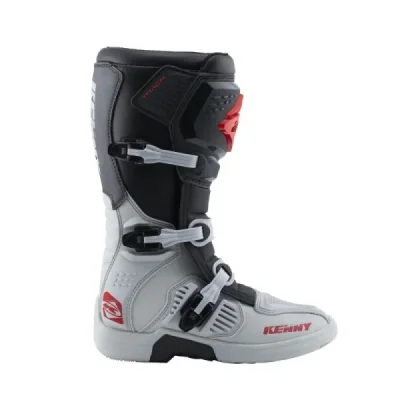 Kenny Racing Buty Cross/Enduro Model Track Grey/Red Szary/Czerwony 47 Kenny Racing Buty Cross/Enduro Model Track Grey/Red Szary/Czerwony 47